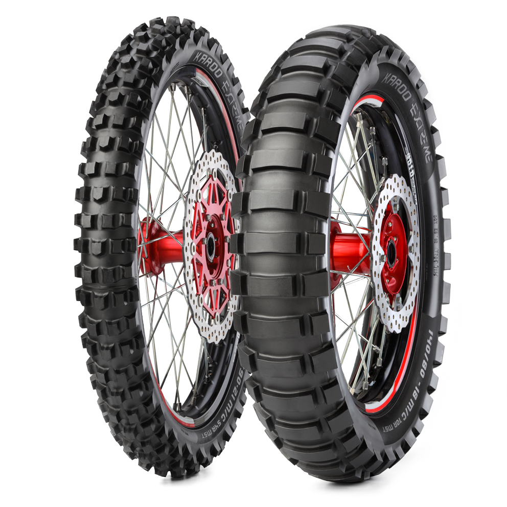 Мотошина передняя (front) 90/90 R21 Metzeler Karoo Extreme 54S TT MST 2023