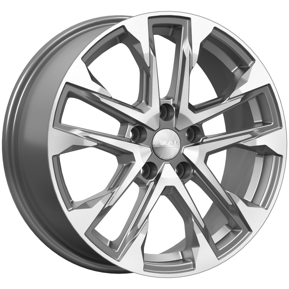 R17 5x114,3 7J ET45 D67,1 Скад Атакор алмаз графит