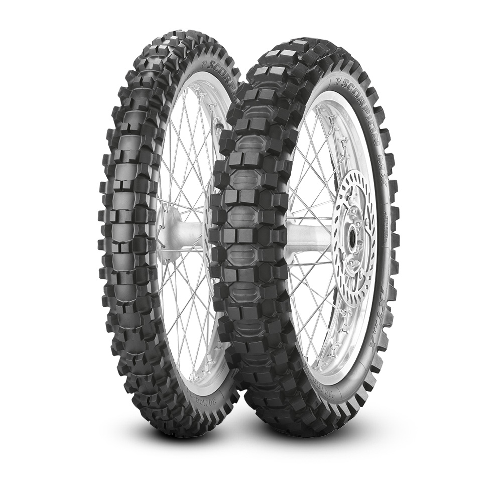 Мотошина задняя (rear) 100/90 R19 Pirelli Scorpion MX Extra X 57M TT NHS 2023