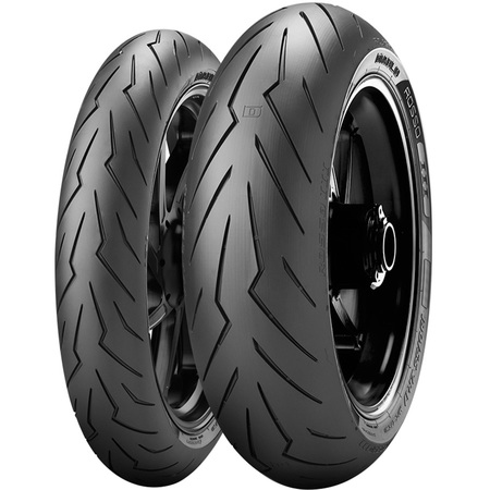 Мотошина передняя (front) 130/70 R16 Pirelli Diablo Rosso III 61W TL ZR 2021