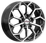 R16 5x108 6,5J ET37 D67,1 iFree Спейс-Нидл (КС1000) Блэк Джек