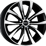 R18 5x110 7J ET40 D65,1 MAK Wolf Black Mirror