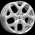 R16 5x114,3 6,5J ET47 D66,1 K&K КС869 (ZV16_Megane) Сильвер 