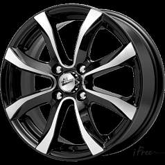 Диск R15 4x100 6J ET50 D60,1 iFree Дайс Блэк-Джек