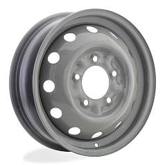 Диск R16 5x139,7 5J ET58 D98 Accuride Нива 2121 4х4 темно-серый
