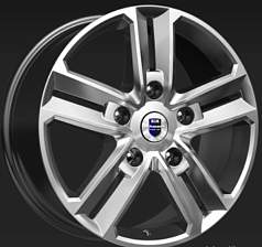 Диск R18 5x114,3 8J ET40 D67,1 K&K Backfire алмаз-черный
