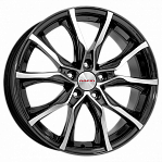 R17 5x108 7,5J ET49 D67,1 K&K Твист-оригинал (КС697) Алмаз черный 