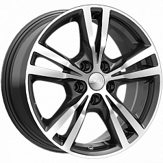 Диск R17 5x112 7J ET43 D66,6 Скад Мельбурн алмаз