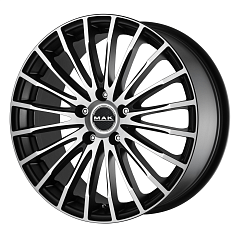 Диск R18 5x110 8J ET35 D65,1 MAK Fatale Ice Black 