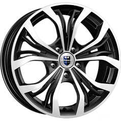 Диск R16 5x105 6,5J ET38 D56,6 K&K Аламида (КС660) Алмаз черный