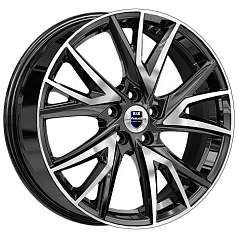 Диск R18 5x108 6,5J ET43 D65,1 K&K Кайлас (КС1054) алмаз чёрный