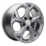 R16 5x114,3 6,5J ET50 D66,1 Khomen KHW1606 (ZV 16_Kaptur) Gray
