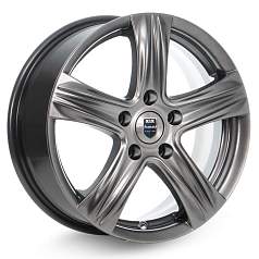 Диск R16 5x114,3 6,5J ET40 D66,1 K&K КС498 Легион-оригинал дарк платинум
