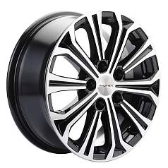 Диск R16 5x115 6,5J ET41 D70,2 Khomen KHW1610 (ZV 16_Astra) Black-FP