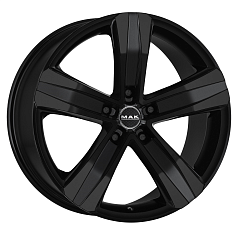 Диск R17 5x160 7J ET60 D65,1 MAK Stone 5 3 Gloss Black