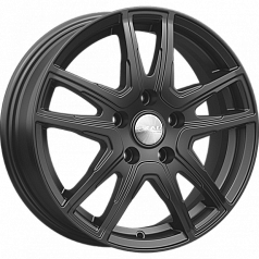 Диск R16 4x100 6J ET50 D60,1 Скад Сидней черный бархат 