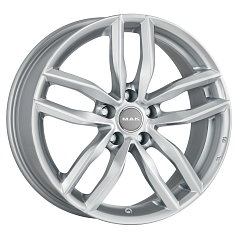 Шины R18 5x112 8J ET28 D66,45 MAK Sarthe Silver 
