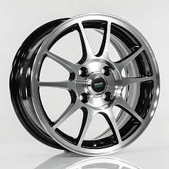 Диск R14 4x98 6J ET35 D58,6 Megami MGM-5 BKF