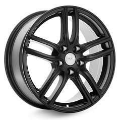 Диск R17 5x114,3 7J ET45 D60,1 Скад Брайтон черный барxат
