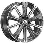 R19 5x114,3 7J ET40 D66,6 Скад Premium Series КР013 diamond gloss graphite 