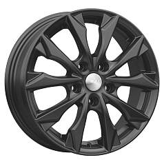 Диск R16 5x114,3 6J ET43 D67,1 Скад Нагоя черный бархат