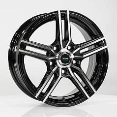 Диск R16 5x108 6,5J ET40 D65,1 Megami MGM-1 BKF