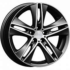 Диск R17 5x100 7J ET46 D57,1 Скад Эссен алмаз