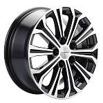 R16 5x112 6,5J ET50 D57,1 Khomen KHW1610 (ZV 16_Octavia) Black-FP