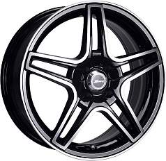 Диск R17 5x114,3 7J ET45 D67,1 X-Race AF-09 BKF 