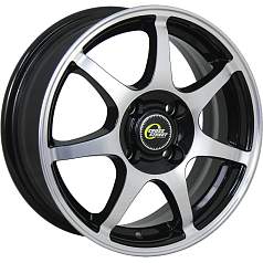 Диск R15 4x108 6J ET47 D63,4 Cross Street СR-15 BKF