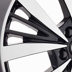Диск R19 5x114,3 7,5J ET53 67,1 K&K Марвел-оригинал (КС881) алмаз черный SK