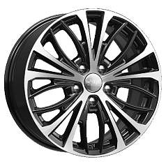 Диск R17 5x114,3 7,5J ET46 D67,1 K&K КС873 (ZV 17_Hyundai i40) Алмаз чёрный 