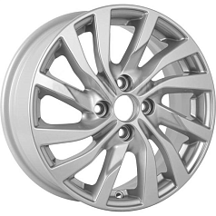 Диск R15 4x100 6J ET37 D60,1 К&К КС882 (ZV 15_XRAY) сильвер 