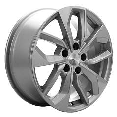Диск R17 5x112 7J ET46 D66,6 Khomen KHW1703 F silver 