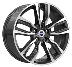Диск R18 5x110 8J ET35 D65,1 К&К Борэй (КС901-04) алмаз черный