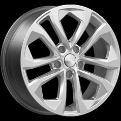 Диск R17 5x100 7J ET45 D67,1 Скад Тукан селена 