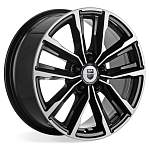 R17 5x114,3 7,5J ET45 D60,1 К&К Лацио (КС964) Алмаз черный 