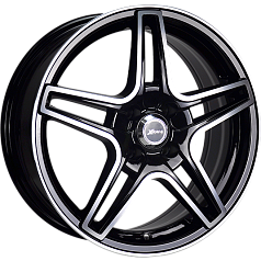 Диск R18 5x120 8J ET30 D72,6 X-Race AF-09 BKF