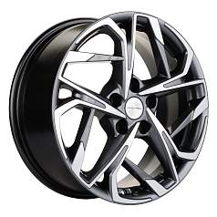 Диск R17 5x114,3 7J ET40 D66,1 Khomen KHW1716 ( 17 ZV Qashqai) Gray