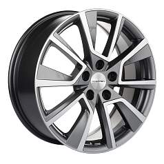 Диск R18 5x114,3 7J ET50 D54,1 Khomen KHW1802 (Geely Coolray) Gray-FP