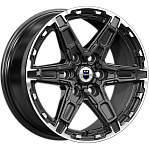 R18 6x139,7 8J ET30 D106,1 K&K Дистрикт (КС1159-03) черный бриллиант
