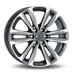 R17 6x139,7 7,5J ET33 D100,1 MAK Safari 6 Gunmetal Mirror Face 