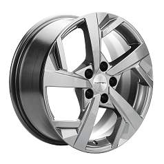 Диск R17 5x114,3 7J ET39 D60,1 Khomen KHW1712 (ZV 17_RAV4) Gray