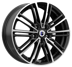 Диск R17 5x114,3 7J ET40 67,1 К&К Эрфурт Алмаз чёрный