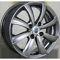Диск R15 4x100 6J ET38 D67,1 К&К Бриз (КС611) Дарк платинум