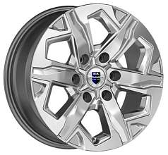 Диск R17 6x139,7 7,5J ET25 D106,1 K&K Тейт (КС1050) Дарк платинум