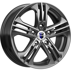 Диск R15 5x112 6J ET45 66,6 К&К Trinity Дарк платинум