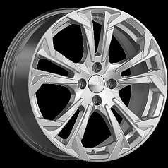 Диск R17 4x100 7J ET43 D60,1 Скад Дунай селена 