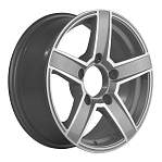 R16 5x139,7 6,5J ET35 D98,5 Khomen KHW1614 (Lada Niva 4x4 Bronto) F-Silver-FP