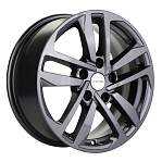 R16 5x114,3 6,5J ET45 D67,1 Khomen KHW1612 (ZV_16 Mazda 3/ix35) Gray